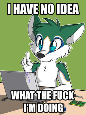 I have no idea what the fuck I'm doing. Also play some Cookie Clicker!